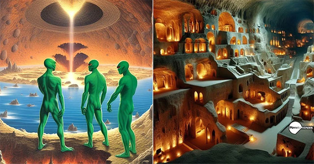 The truth about the discovery of an underground city of 'reptilians' in Los Angeles