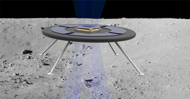 The US designed a flying saucer to explore the Moon
