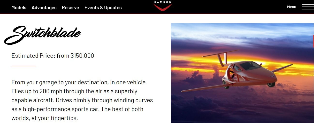 The US develops a 3-wheeled hybrid aircraft 322 km/h