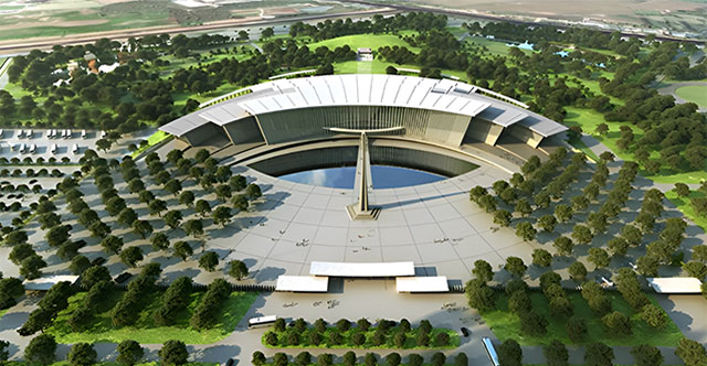 The VND 2,500 billion Vietnam Military History Museum is about to be completed
