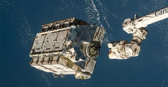 The world breathed a sigh of relief as a 2.6-ton battery burst into flames in the atmosphere.