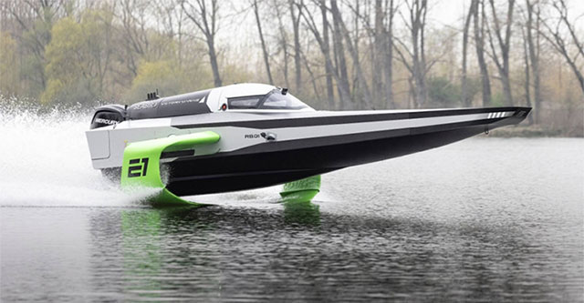 The world's first all-electric racing boat