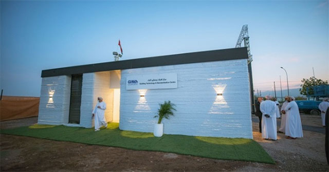 The world's largest 3D printed concrete building