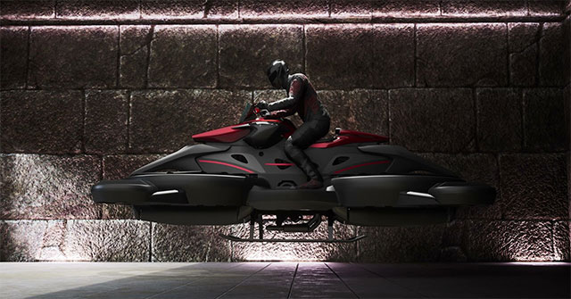 This is a 'flying car' from Japan, flight time 40 minutes, maximum speed 100km/h, price 680,000 USD