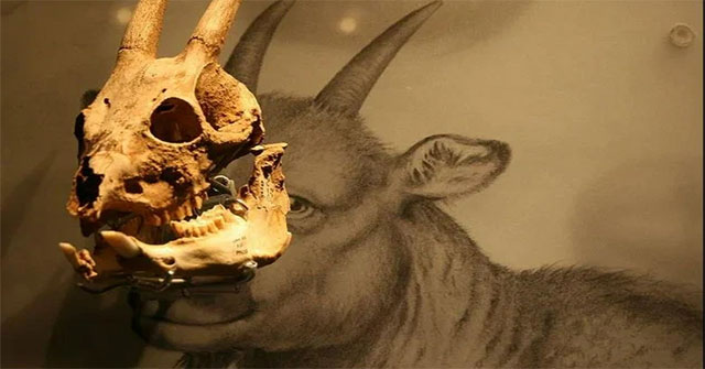 This strange creature with a sheep-like face and human-like eyes soon disappeared after being tamed by humans