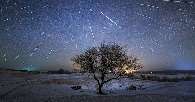 Today, Vietnam welcomes the biggest meteor shower of the year