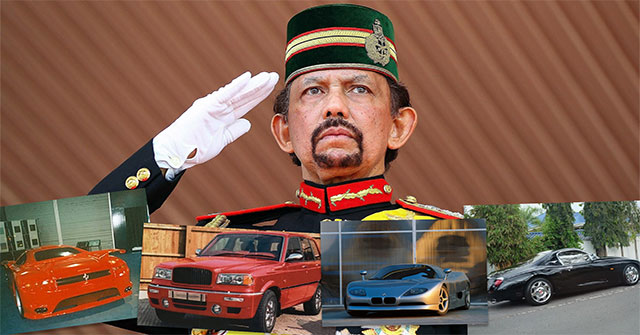 Top 10 extremely rare cars of the king of Brunei, so rare that only a few photos exist