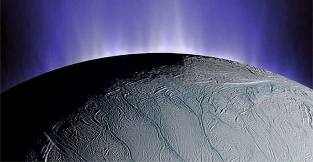 Traces of life in an unexpected place in the middle of the solar system