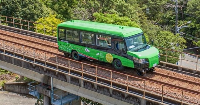 Trains that run on railways in Japan start operating