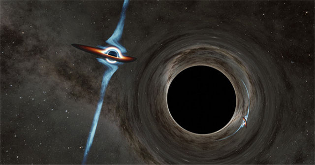 Two black holes orbiting will collide strongly in the future