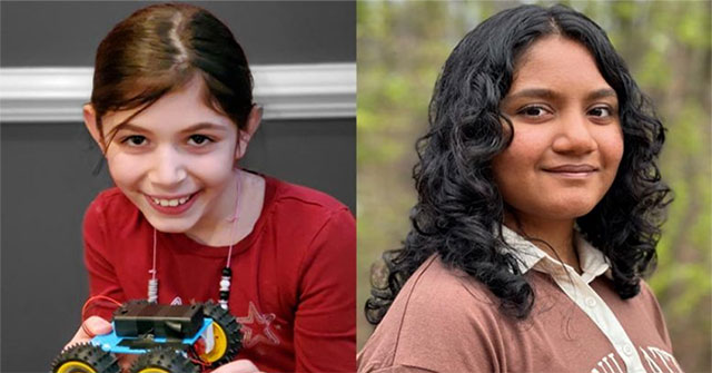 Two female students win NASA's Moon Digging Robot Design Contest