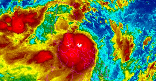 Typhoon No. 3 (Yagi) has just climbed to 'typhoon' level: Intense images from satellite clouds, this will be the strongest day