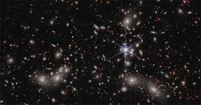 Unique images in the universe from the James Webb telescope