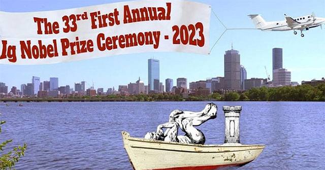 Unique, strange, and amusing research wins the 2023 Ig Nobel Prize