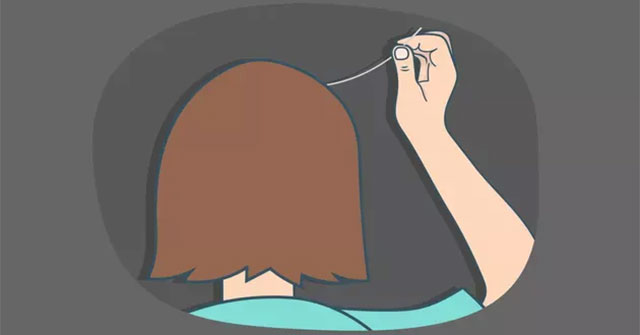 Unpredictable effects of plucking gray hair