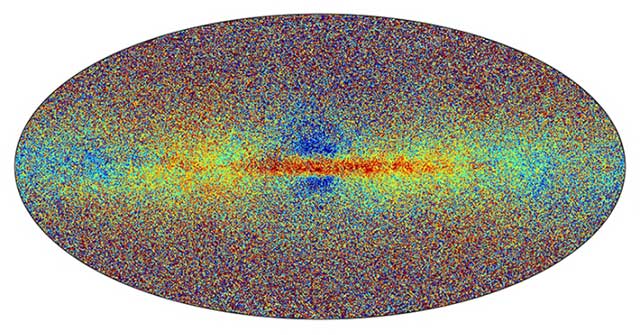 Unveiling a map of 1.8 billion stars in the Milky Way