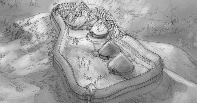 Vitrified fortresses found in Europe