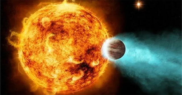 We are about to see the Moon pass through a red giant star