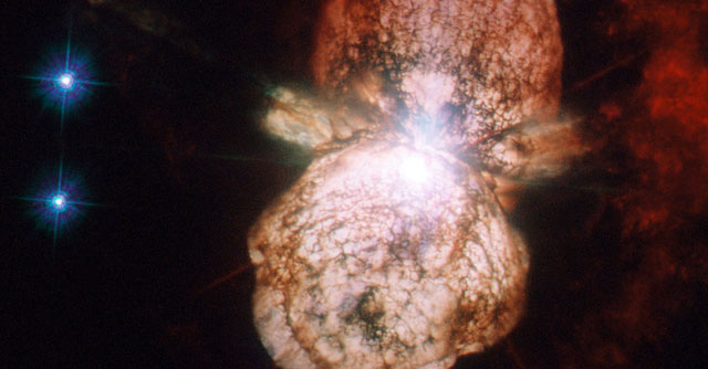 What happens if a star explodes near Earth?