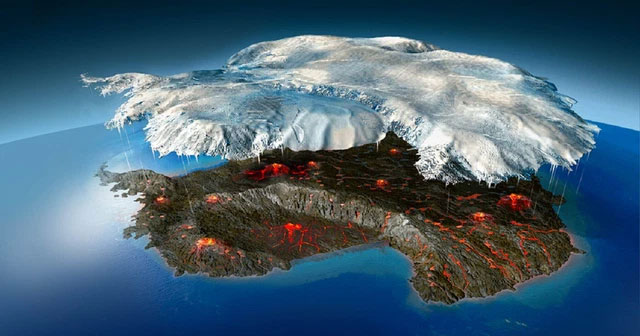 What if the volcanoes hidden under the ice of Antarctica woke up?