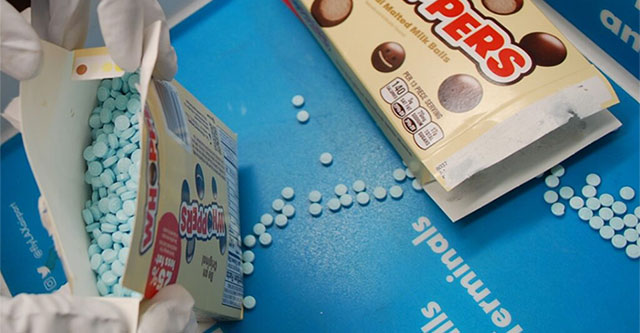 What is special about the 'zombie' drug that is 50 times stronger than heroin and 100 times stronger than morphine that the Ministry of Public Security warned about?
