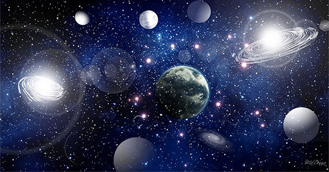 What lies beyond the boundaries of the universe?