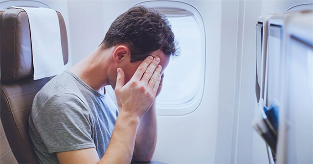 What time of the day should people who are restless and anxious should fly?