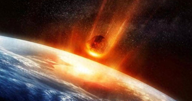 What would happen to humans if an asteroid 1,000 meters in diameter and weighing 100,000 tons collided with Earth?