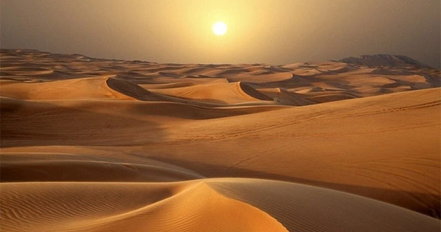 What's under the desert sand?