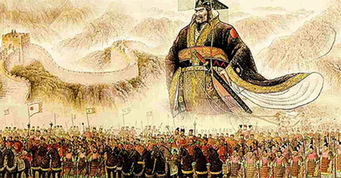 When the Qin Dynasty fell, where was the mighty army that Qin Shi Huang was so proud of?