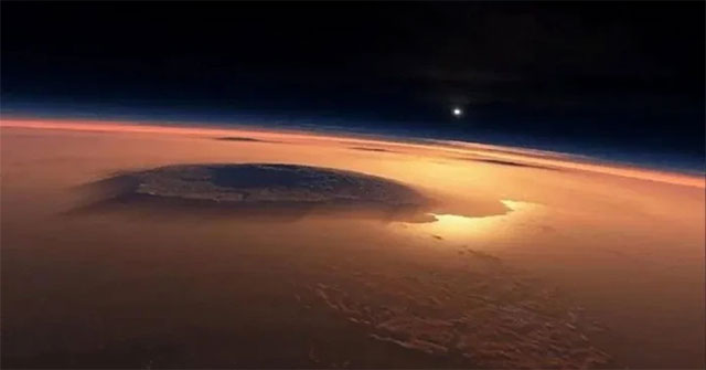 Where is the largest volcano in the Solar System?