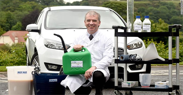 Whiskey - potential biofuel for cars