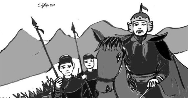 Who is Dai Viet's concubine twice defeating the Angkor Empire?
