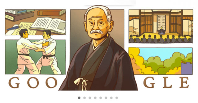 Who is Kano Jigoro that Google honored on the 161st birthday anniversary?