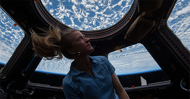 Why can astronauts 'fly' in space?