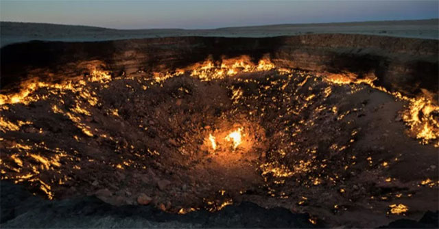 Why can't the 'Hell's Gate' burned for 50 years in Turkmenistan be filled?