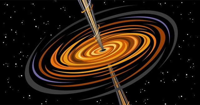 Why do images of black holes appear to be burning from the outside?