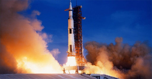 Why do space rockets often have many stages?