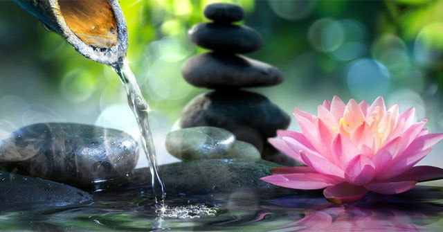 Why does the sound of running water help us sleep better?