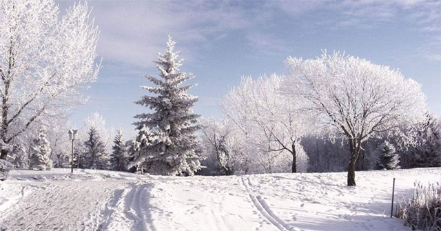 Why is it warm when it snows and cold when it melts?