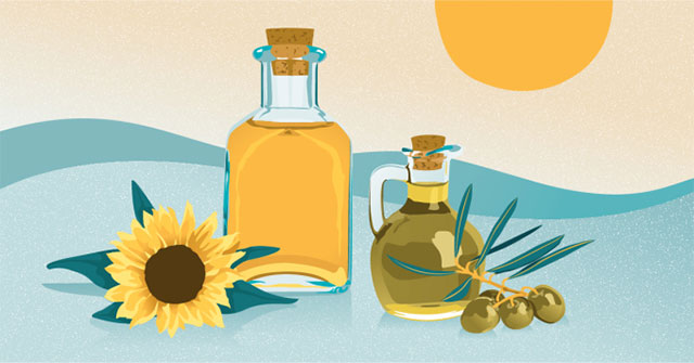 Why is olive oil better than vegetable oil?