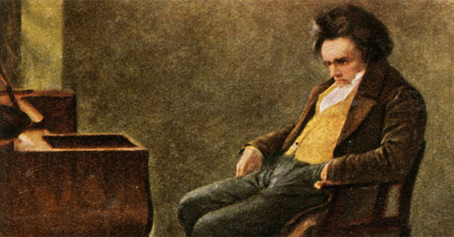 Why was the composer Beethoven deaf?