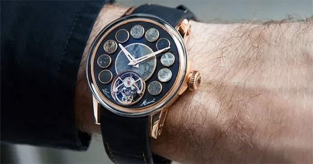 Without diamonds or gemstones, this watch still costs nearly 6 billion VND, listed in Guinness for its unique record
