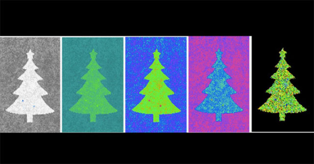 World's thinnest Christmas tree