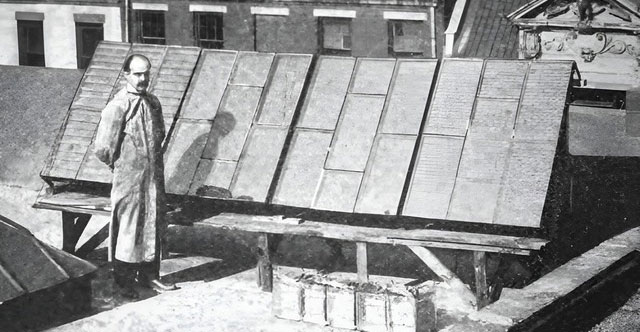 You may not know, solar batteries appeared 140 years ago!