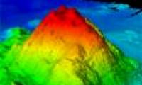 100 million year old volcano under the Pacific Ocean
