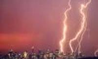 After a record heat, Sydney put lightning on