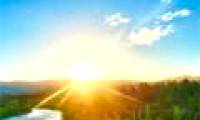 Air pollution increases river flow