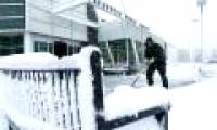 America sinks in the early snowstorm