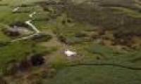 Ancient canal system exposed after forest fire